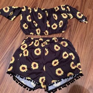 Sunflower 2 piece set